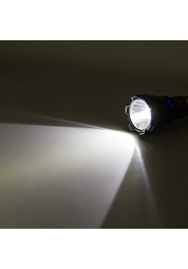 Panther Pt-6106 Usb Şarjlı El Feneri Siyah