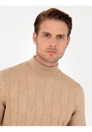 Pierre Cardin Erkek Bej Kazak /triko 50296414-vr011 Bej