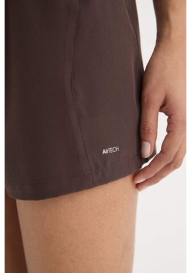 Defacto Defactofit Standart Fit Esnek Dokulu Deniz Şortu Z9403az25hsbn338 Kahve