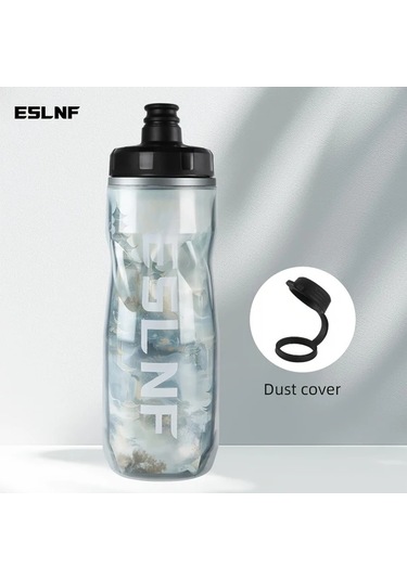 Hightower Beyaz 610ml Eskiz Termos Bisiklet Su Matarası Sızdırmaz Taşınabilir Beyaz