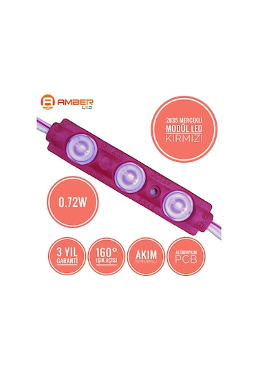 Amber Led Mercekli Modül Led 1.5 W 390455998