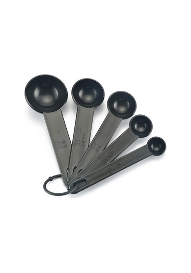 Beyaz 5 Adet/takım Yaratıcı Pişirme Pişirme Mutfak Gereçleri Ölçüm Kaşığı Silikon Ölçüm Kepçesi Ölçekli Mutfak Gereçleri