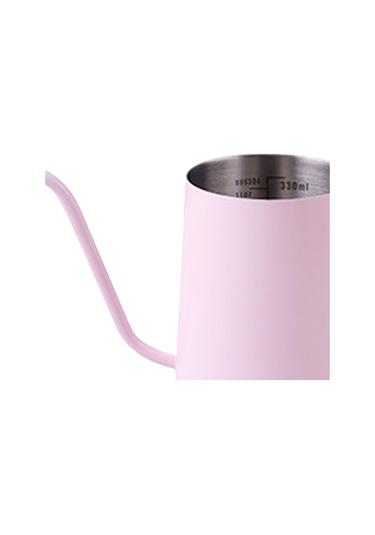 Suntek Pour Over Kettle Paslanmaz Akış Ağızlı Pembe Pembe