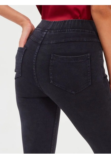 Miloyd Lastikli Mavi Dar Kesim İspanyol Pantolon Jelenas 35586798 Mavi