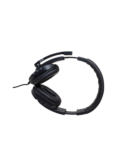 HELLO HL-5351 3.5MM STEREO KABLOLU LEDLİ MİKROFONLU OYUNCU KULAKLIK SİYAH