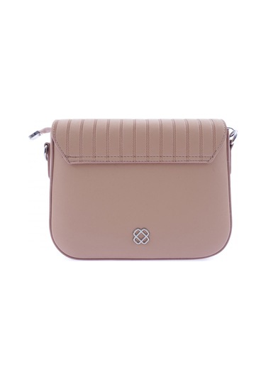 Dgn 3009-2168 Bayan Zincirli Omuz Askili Çanta 3009-2168-R12632 Ten