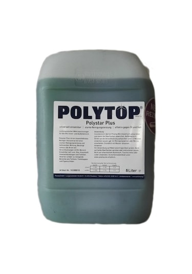 Polytop Polystar Plus Genel Amaçlı Temizleyici 5lt.
