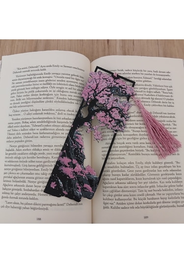 Kitap Ayracı - Kiraz Ağacı Çiçeği Model3