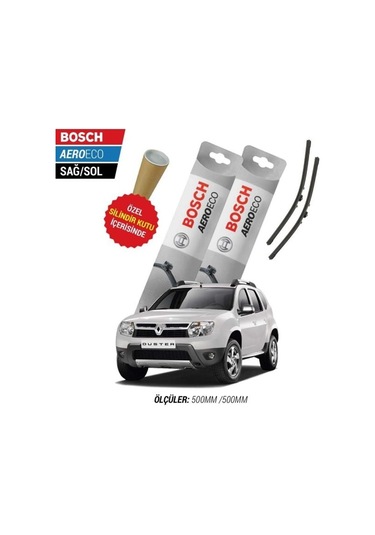 Dacia Duster 2015 Silecek Takımı Bosch Aeroeco