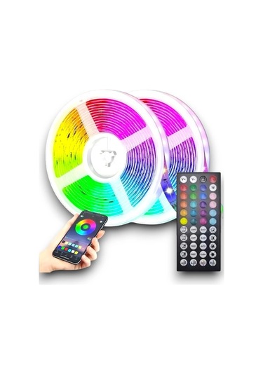 10 Metre Şerit Led Çok Renkli