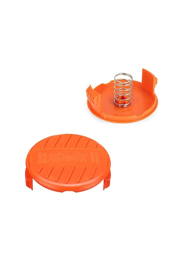 Mufunye Rc-100-p Yedek Makara Kapağı Yaylı Black Decker Afs Düzeltici 3 Adet İçin Uygun,budama Makası