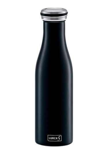 Lurch 500 Ml Paslanmaz Çelik Termos - Çift Cidarlı, Sızdırmaz Mat Siyah
