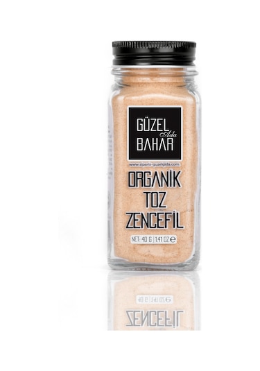 Güzel Ada Gıda Organik Toz Zencefil 40 G