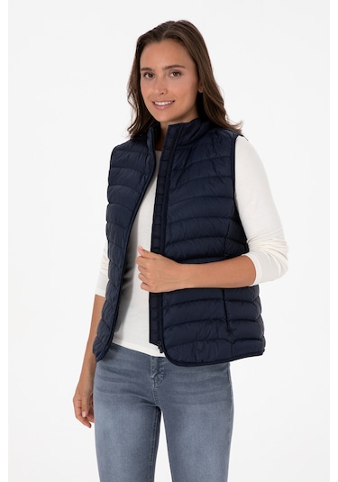 U.s. Polo Assn. Kadın Lacivert Yelek Dokuma 50308083-vr033 Lacivert