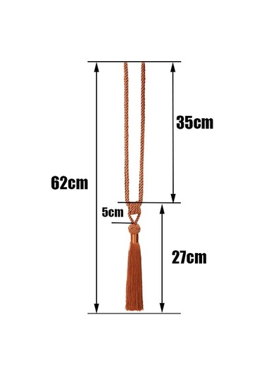 Beyaz 1 Adet El Yapımı Yüksek Kaliteli Perde Tiebacks El Dokuma Holdbacks Ev Dekoratif Püsküller Tiebacks 12 Renk