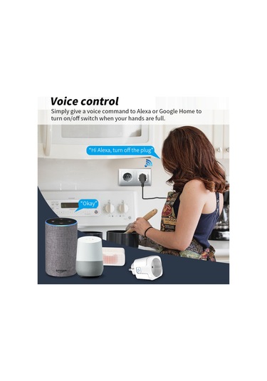 Xindoker Akıllı Soket Ev Aleti 16a 3500w, Homekit Uyumlu, Zamanlama Ve Akım Koruması, Wi-fi İle Uzaktan Kontrol, Avrupa Standartı Eu Xindoker Akıllı Soket Ev Aleti 16a 3500w, Homekit Uyumlu, Zamanlama Ve Akım Koruması, Wi-fi İle Uzaktan Kontrol, Avrupa Standartı Eu
