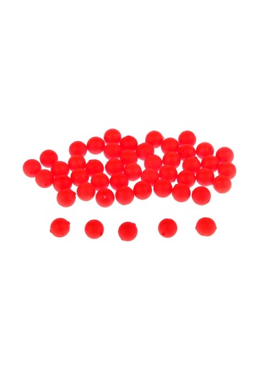 Homyl 50 Adet Balıkçılık Şamandıra Topu Eva Köpük Xs