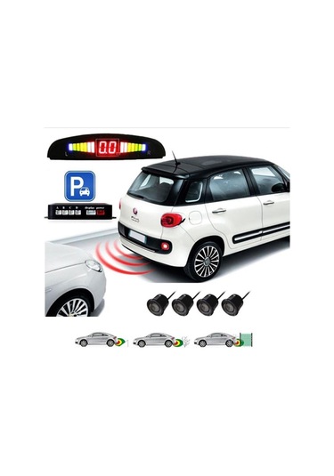 Audi Rs Araca Göstergeli İkazlı Park Sensörü