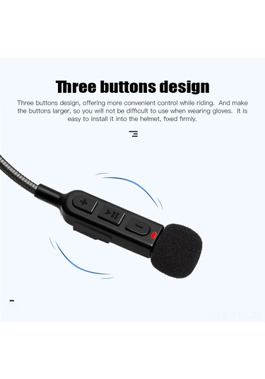 Dianziye Motosiklet Kaskı Bluetooth Kulaklığı - 5.3 Bt Teknolojisi, Otomatik Cevap, Kaliteli Ses, 900ma Pil, Uzun Kullanim Süresi