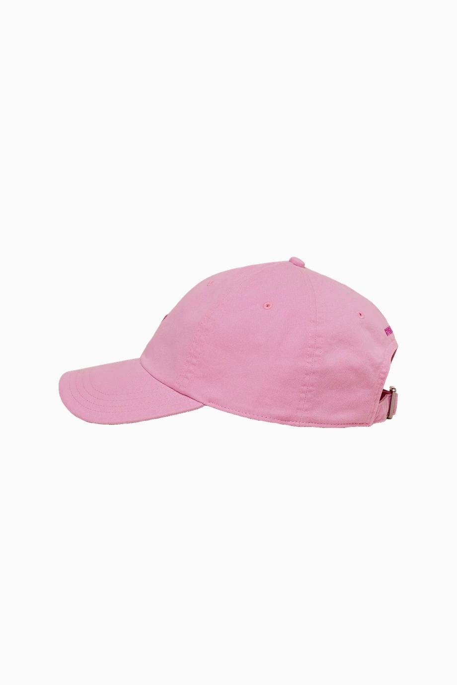 Gymshark İşlemeli Logolu Premium Pamuk Unisex Şapka Pembe