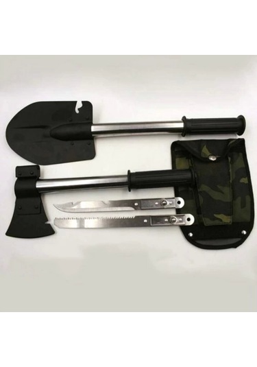 Için Kürek Balta Testere Bıçak Takımı 4 Lü Set Çok Renkli