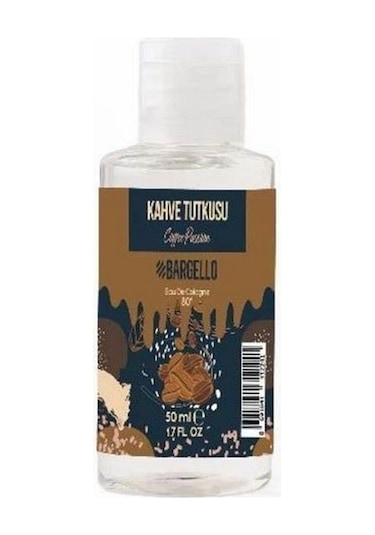 Bargello Kahve Tutkusu 50 Ml Plastik Dökme Kolonya Edc - Mnms50kka