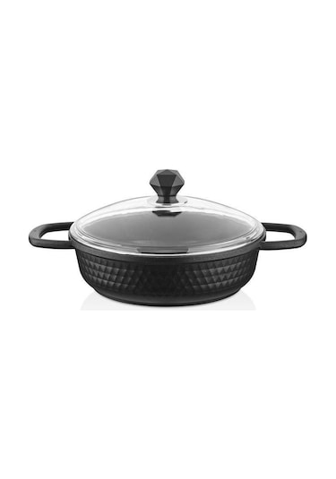 Kahramanlar Döküm Granit Karnıyarık Tencere 28 Cm