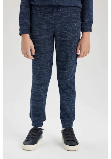 Defacto Erkek Çocuk Beli Bağcıklı Lastikli Paça Cepli Jogger Eşofman Altı B8915A823CWIN232 Çok Renkli