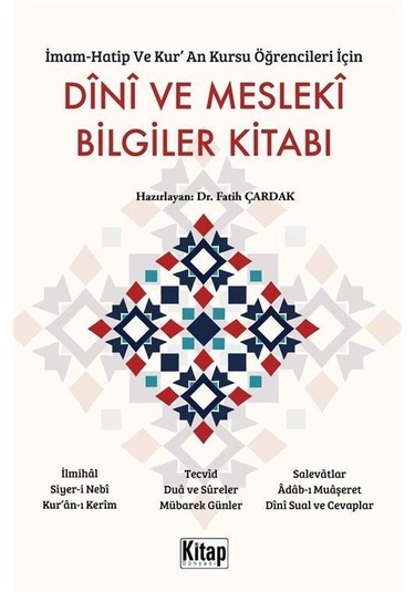 İmam Hatip Ve Kur'an Kursu Öğrencileri İçin Dini Ve Mesleki Bi...