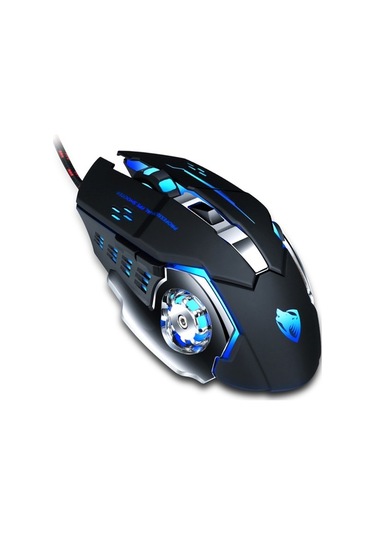 Prestigegoods T-wolf V6 Usb Kablolu 6 Düğmeli Aydınlatmalı Ergonomik Mouse V6