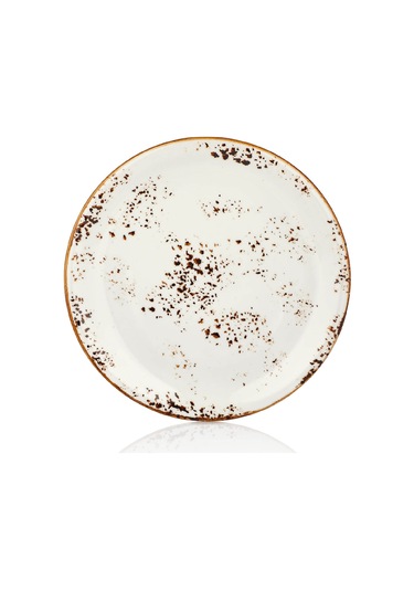 By Bone - Zest - Zt-25-dz - Düz Tabak - 25 Cm - Elegance 12 Adet