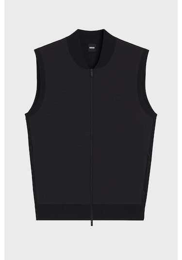 Boss Erkek Yelek 50543164 001 Siyah Siyah