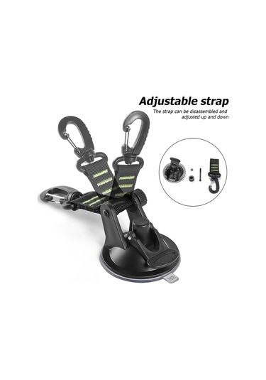 Bağlantı Kancalı Vantuzlu Çapa, Vantuzlu Araba Kancası, Araba Yan Çadır Kamp Brandası Aksesuarları, Araba Tekne Kamp Çadırı Bagajı İçin G