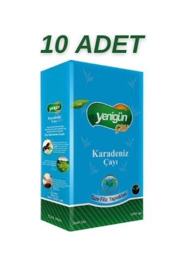Yenigün Karadeniz Çayı 10 x 1 KG
