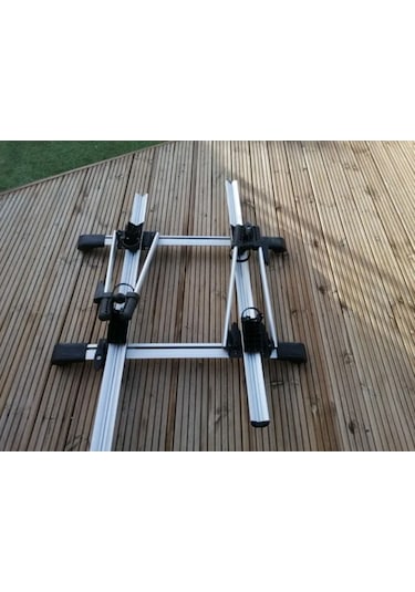 Audı A4 Avant B9 2016-sonrası Trx2 Tavan Barı & Bisiklet Taşıma Paketi Gri