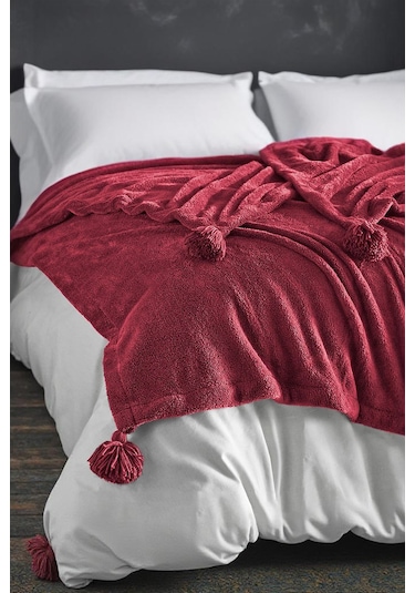 Puffy Wellsoft Battaniye - Bordo