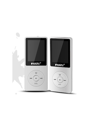 Teltree Ruızu X02 Spor Mp3 Çalar: 8gb, Hafif, Dayanıklı, Kayıpsız Müzik Keyfi, Şık Siyah Tasarım