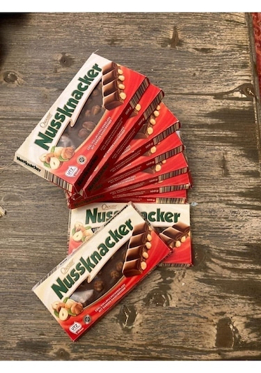 5'li Nussknacker Sütlü Fındıklı 5x100gr Alman Çikolatası