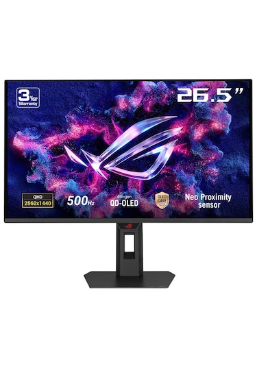 Asus Rog Strix Oled Xg27aqdpg 26.5 İnç 500hz 0.03ms 2k Qhd Adapti