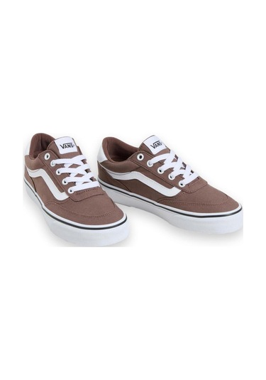 Vans Vn000d7u Brooklyn Ls Sneakers Kahverengi Un Spor Ayakkabı Yeşil Çok Renkli