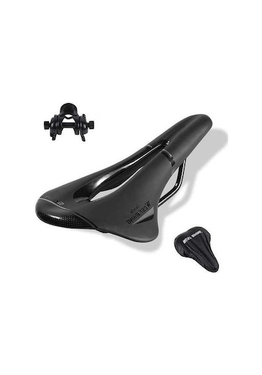 Dancemonkey Konforlu Bisiklet Sele - Ergonomik, Havalandırmalı, Su Geçirmez, Prostat Desteği Mtb/yol Bisikleti Selesi Siyah Siyah