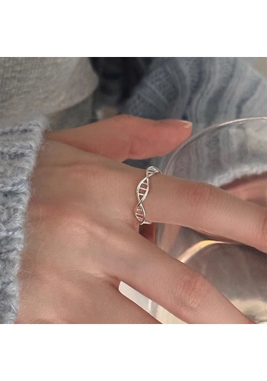 Kadınlar İçin Özel Olarak Tasarlanmış Benzersiz Düz Bantlı Yüzük No.80 Çok Renkli