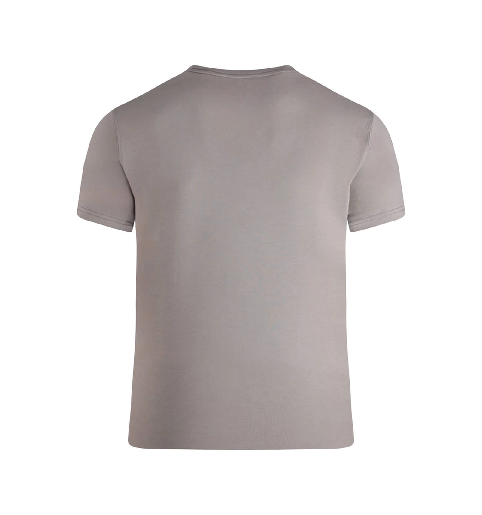 Gri Regular Fit Bisiklet Yaka Tişört 567969