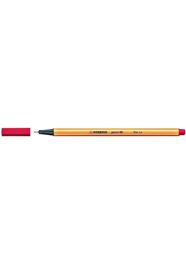 Stabilo Point 88-40 Kırmızı Fineliner Kalem 0.4