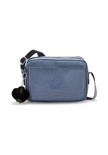 Kıplıng Abanu M Orta Boy Omuz Çantası Mavi Blue Lover Mavi