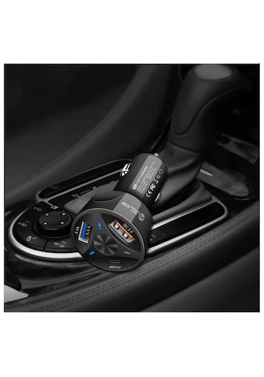 Subzero 3in1 55 W Pd Usb +Type C Araç Çakmaklık Oto Şarj Cihazı