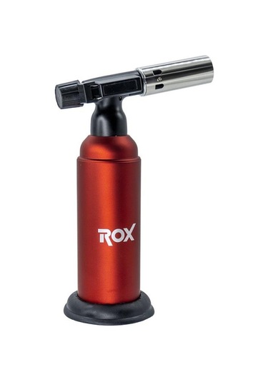 Rox Bs-850 Iki Alev Çıkışlı Bütan Gaz Torch Pürmüz Kırmızı