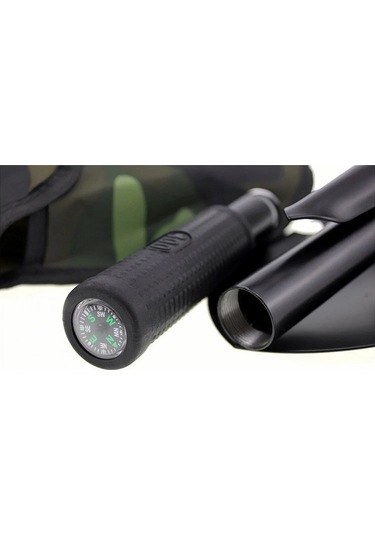 Besthome1 Tırmanma Kamp Katlanır Küreği Siyah Siyah