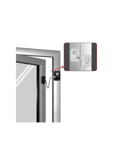 Kilitlenebilir Pencere Kilitleri, Çocuk Emniyetli Pencere Kilidi,