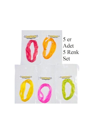 Arhavi Metaksi Zargana İpeği 5 Renk Set